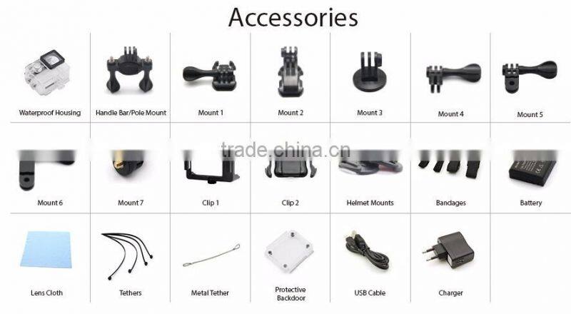 Factory great quality action camera eken H9R Action Camera