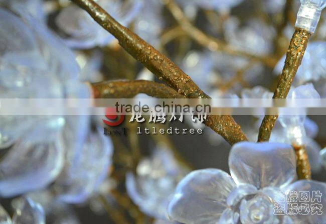 Artificial cherry blossom bonsai for hotel decoration