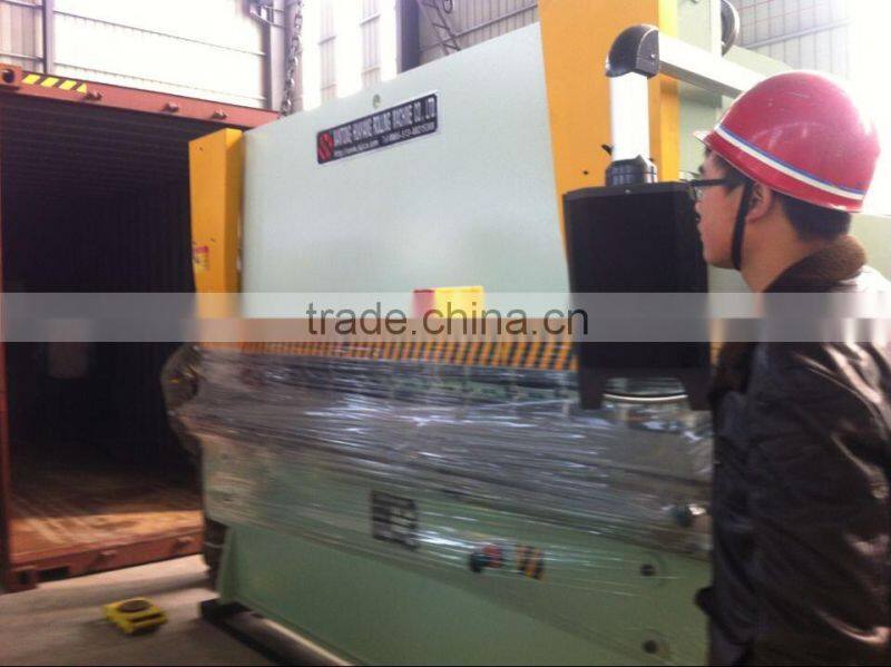 8mm nc sheet metal folder WE67y-160/3200 hydraulic press brake machine