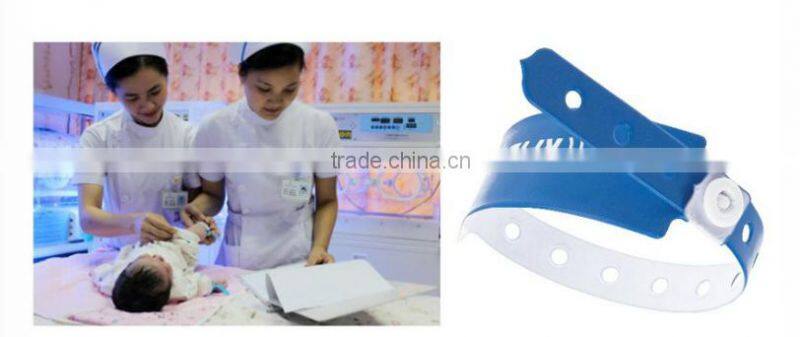 PVC UHF disposible rfid wristband, bracelet tag