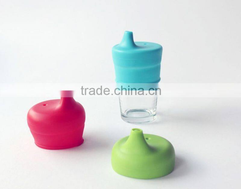 Magic baby drinking silicone cup lids water-tight children universal silicone sippy cup lids