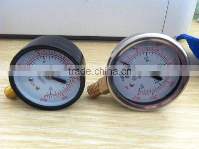 Wild used various range plastic mini non liquid pressure gauge menometer