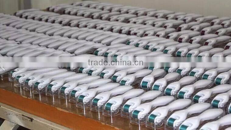 540 Titanium derma roller,skin roller, face roller Needles Derma Micro Needle Skin Roller Dermatology Therapy Microneedle