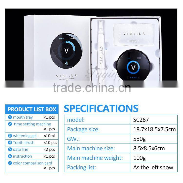 china portable led teeth whitening kits private logo kit machine