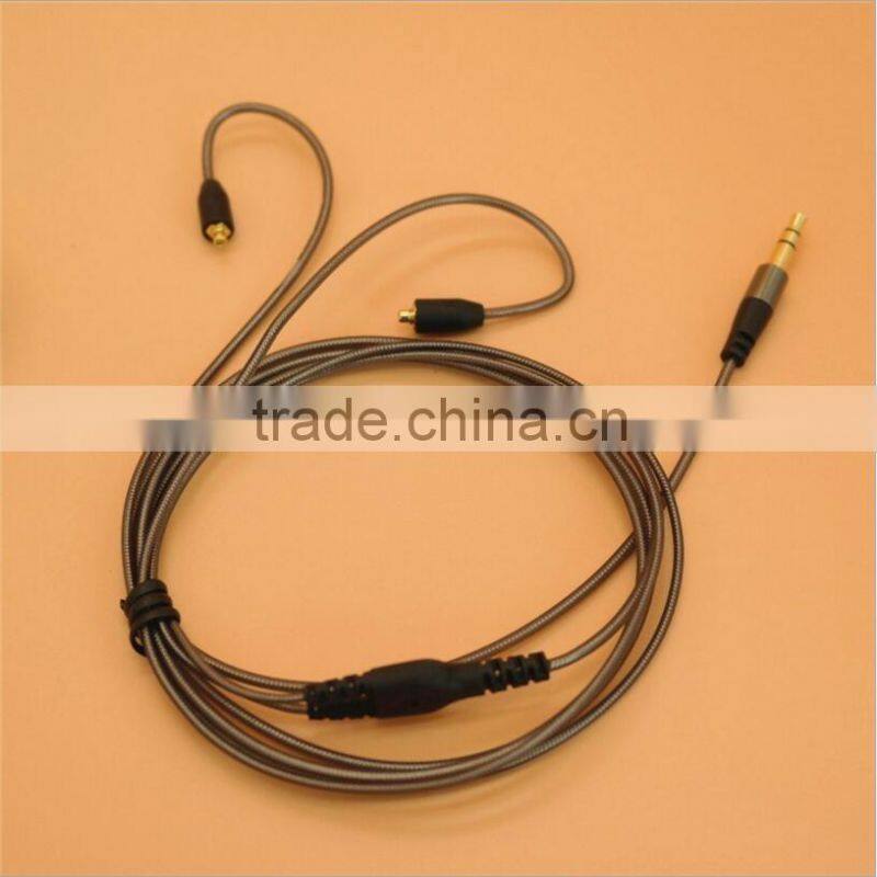 Earphone Upgrade Cable Line With MMCX Interface Cable For Shure SE215 315 425 535 SENFER DT2 UE