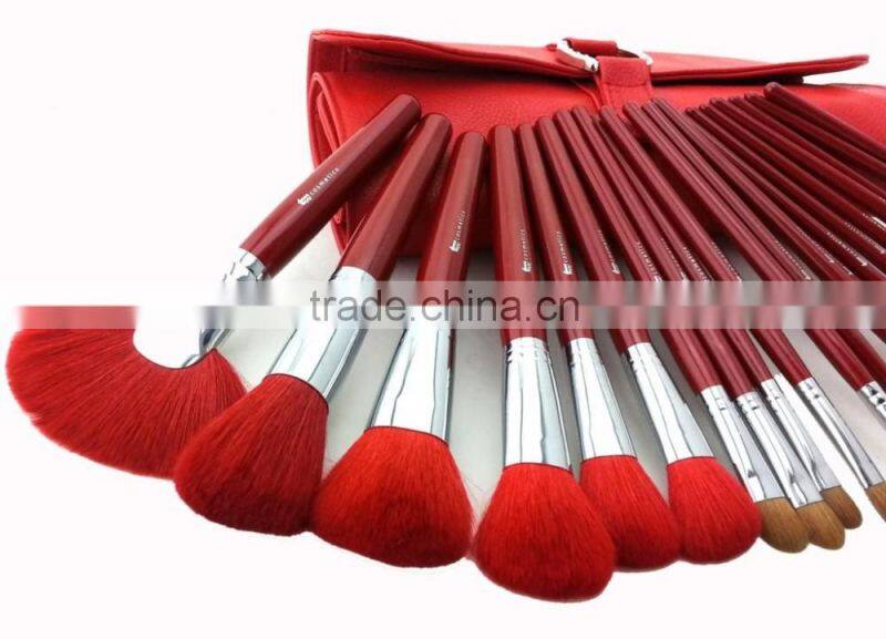 21pcs Sable Hair Makeup Brush Kit High end Womens Makeup Brush