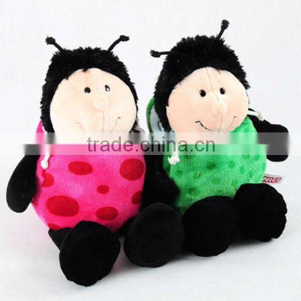 Plush cute soft insect ladybeetle toy stuffed Ladybug toys doll