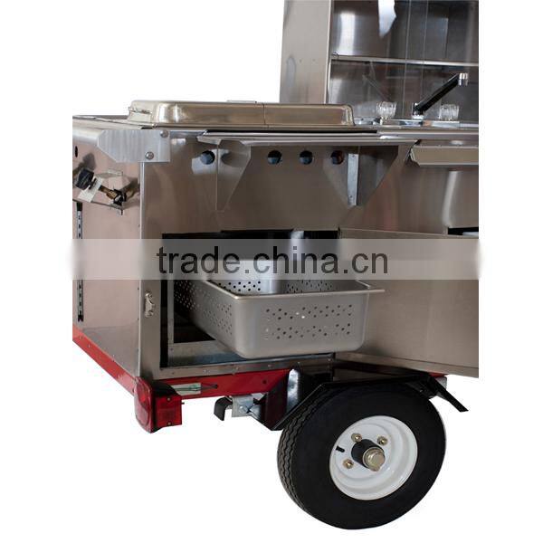 JX-HS200B.2015 China Mini portable mobile electric hot dog cart