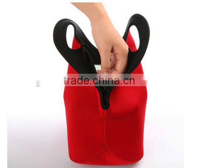 Alibaba China supplier direct sale neoprene warmer lunch box bag neoprene lunch box thermal bag