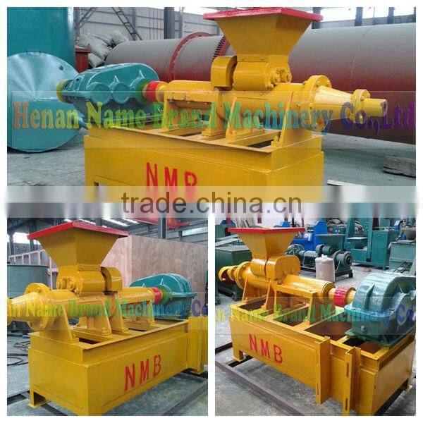 Strongth quality straw wood screw charcoal sawdust biomass extruder coal briquetting machine