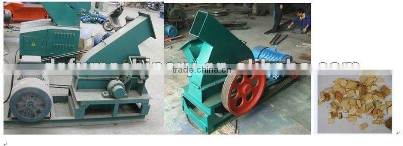 Large production capacity mobile wood shredder