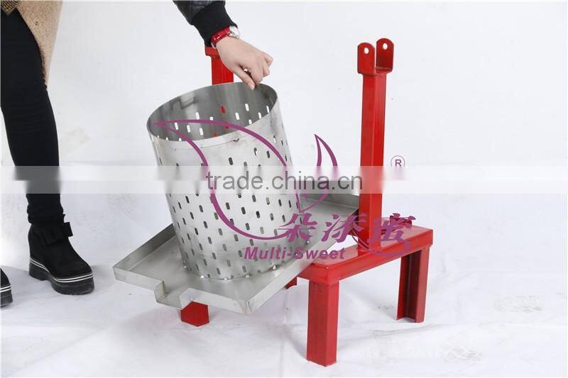 Promotion Economy Beekeeping Processing Mahcine Stainless Steel Honey Beeswax Press Machine For Beekeeping