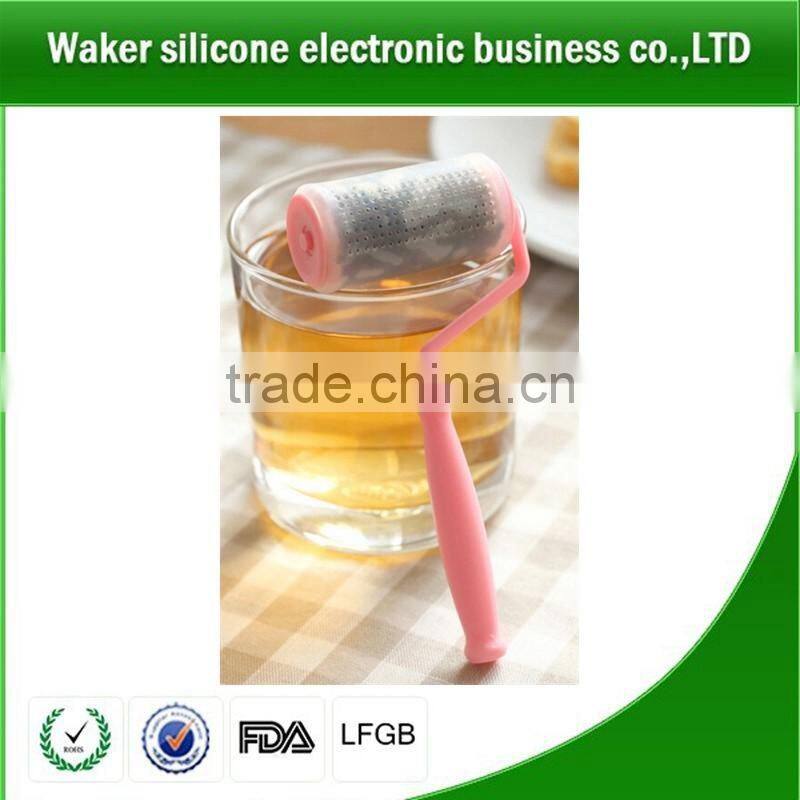 new design silicone custom tea steeper