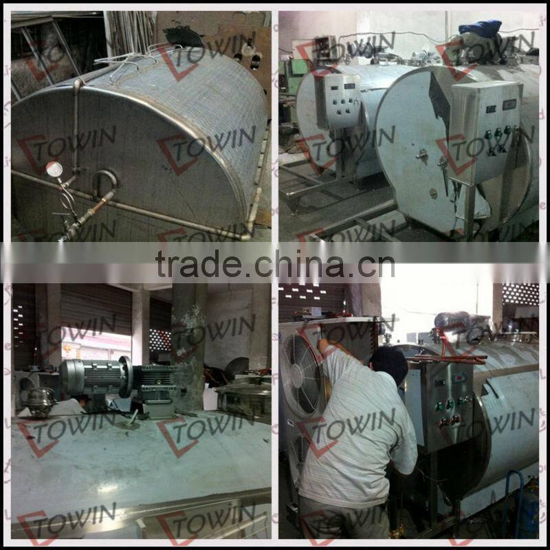 1000L Stainless Steel Milk cooling tanks price