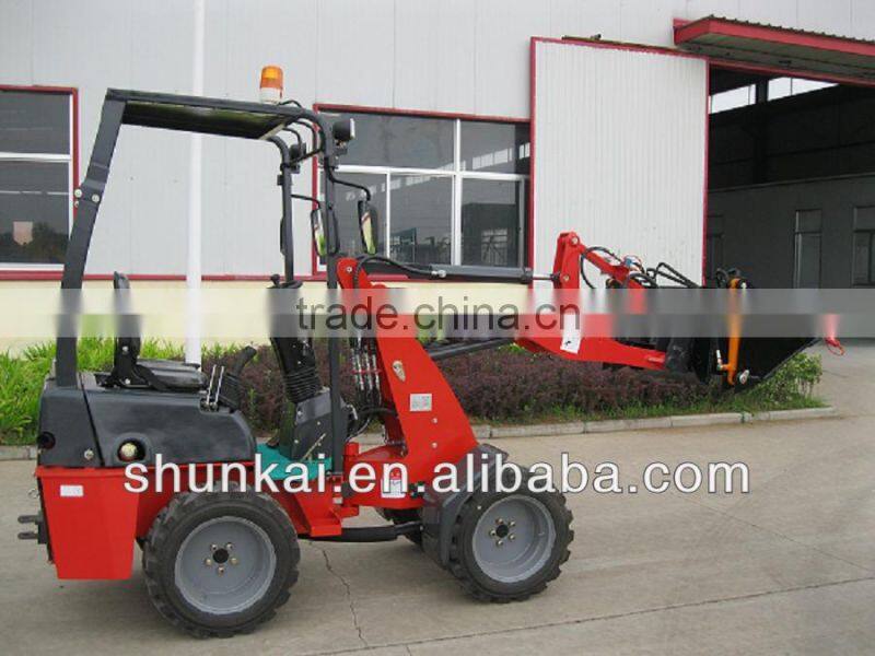 Chinese CE 4WD good quality Mini Wheel Loader