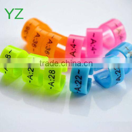 2016 Clip Pigeon Rings Many Color For Choice ,MOQ 1OOPCS