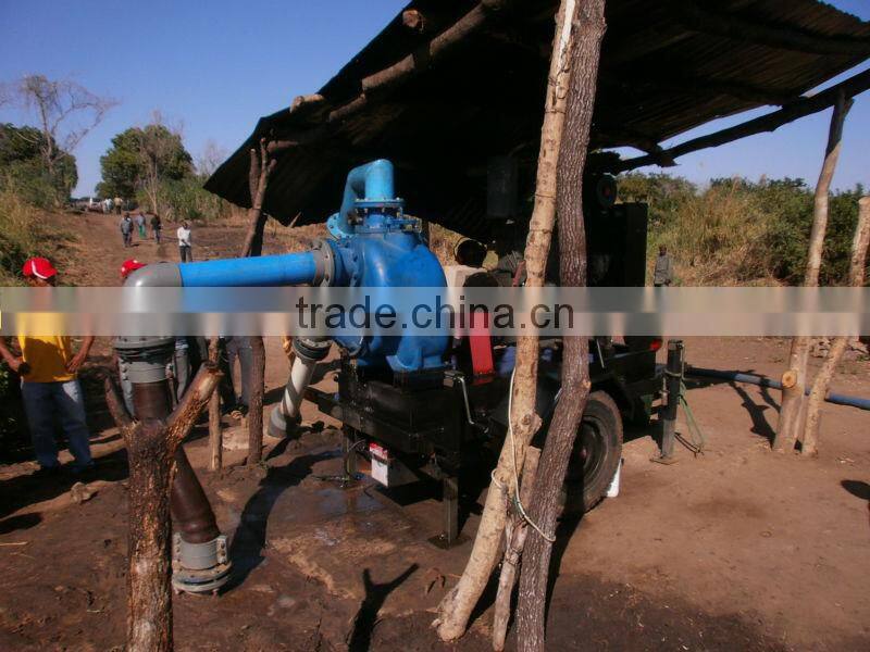 4 inch high capacity sewage pump with tank (JT)