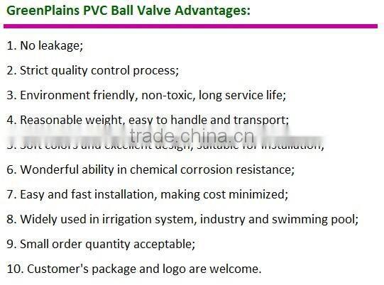 1/2" UPVC Compact Ball Valve from Greenplains