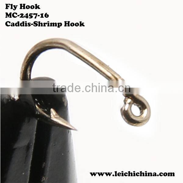 Wholesale high carbon steel fly fishing hooks