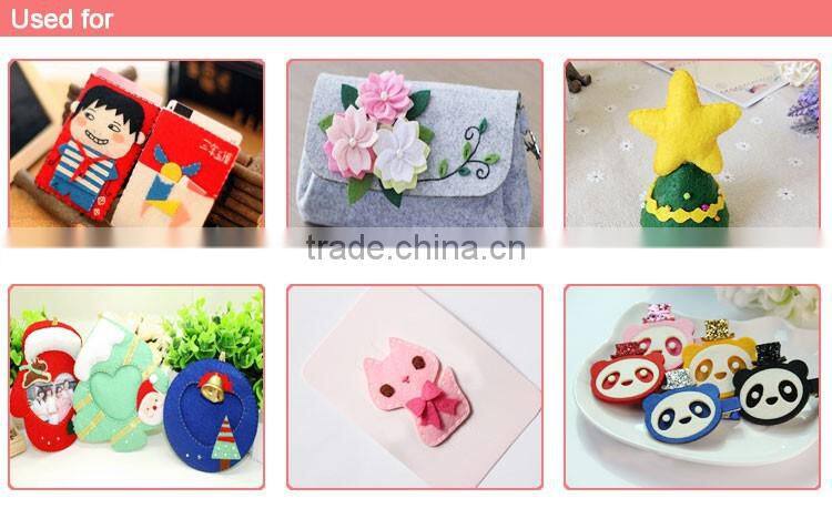 High quality 100% polyester christmas felt placemats