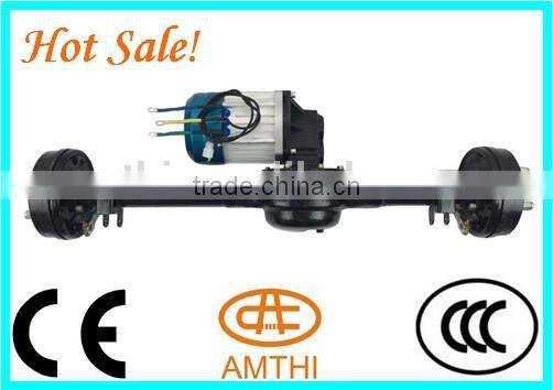 tricycle rear differential axle, two speed rear axle with 2000w motor for tricycle, Strong Power Carga electric tricycle motor,