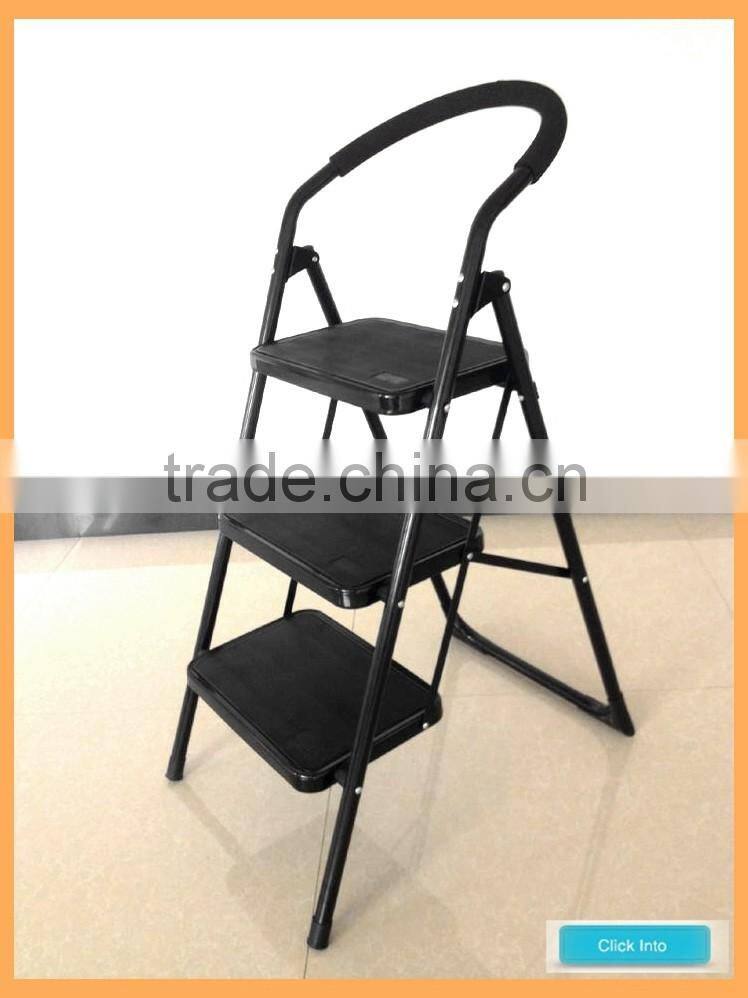 Household 5 steps steel folding step ladders loft ladders manufacturer