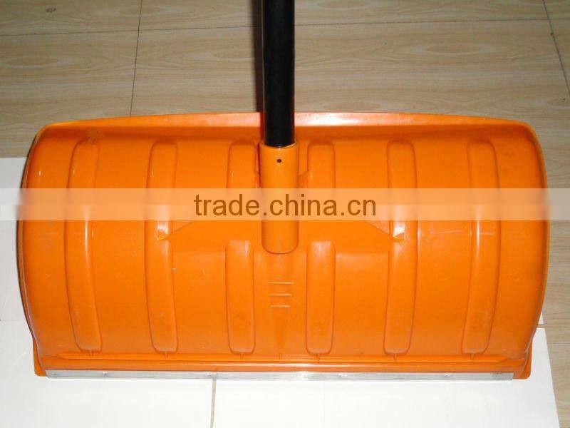 Plastic snow shovel