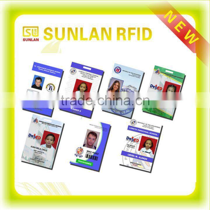 125Khz pvc sheet for id card/school id card format