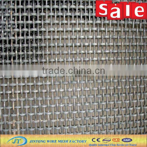 SS stainless steel wire screen mesh Jintong brand crimped wire for garden fence(manufacturer)