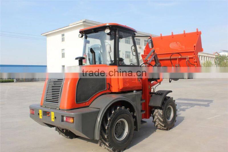 Qingdao Everun 2 Ton Wheel Loader Er20 with Snow Blade with CE