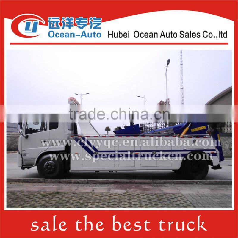 Dongfeng Kingrun 4X2 road recovery towing truck sale