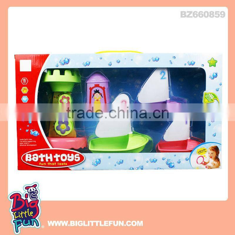 Baby bath set mini basketball toy