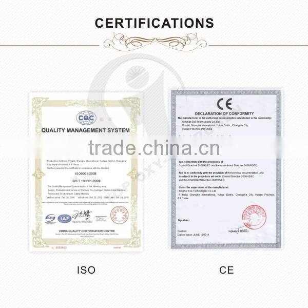 Oxyhydrogen flame granule vertical form fill seal machine