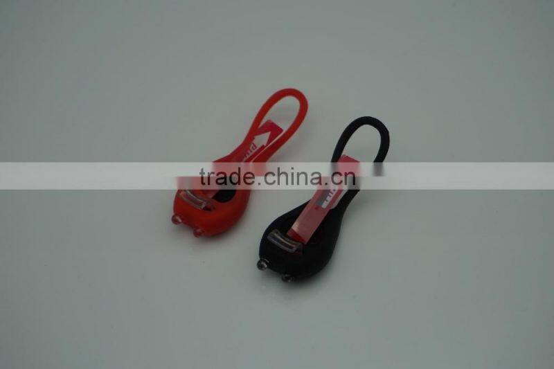 Mini light set Bicycle Accessories Silicon LED Cycling Safety front Rear Bicycle Light set