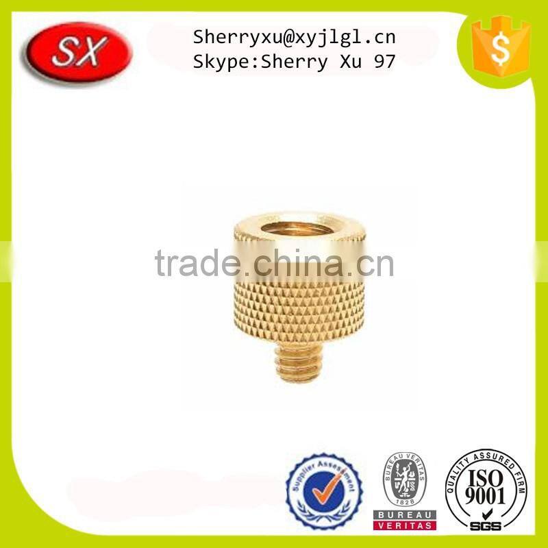 Custom high precision brass male threaded adjustable screw