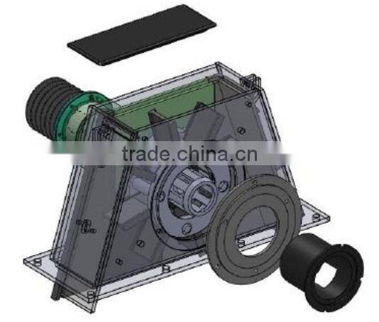 QR3210 surface cleaning and strengthening tumble belt shot blast cleaning machine with lower price