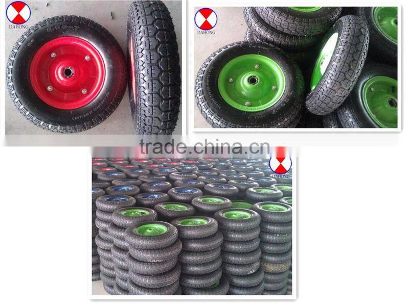 wheelbarrow wheel size350-7,pneumatic wheel, air wheel