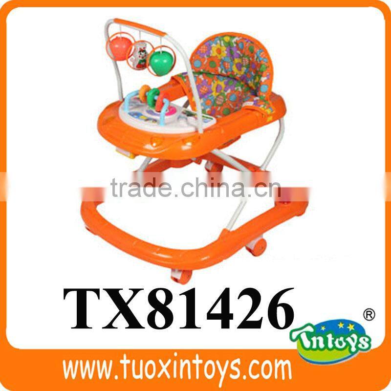 360 degree rotating cartoon baby walker