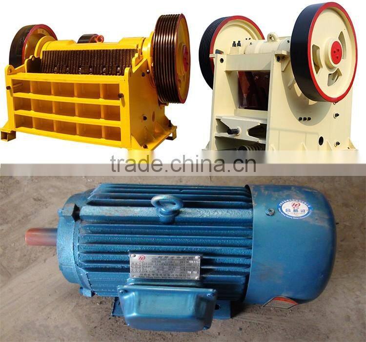 low comsuption mini rock diesel engine jaw crusher