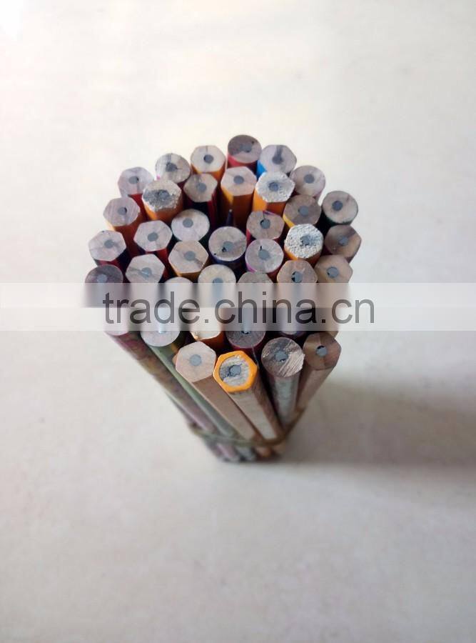 wholesale black lead wooden pencils with erasers