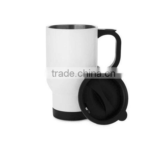stainless steel sublimation travel mug
