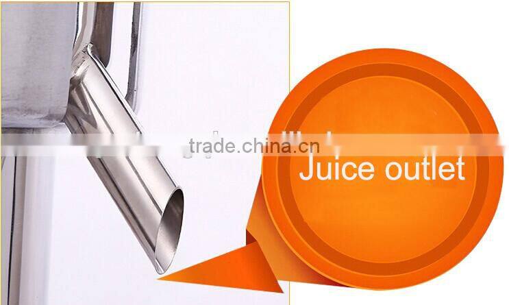 High Speed Small Stainless steel Fruit Press Juicer ZQW-2000