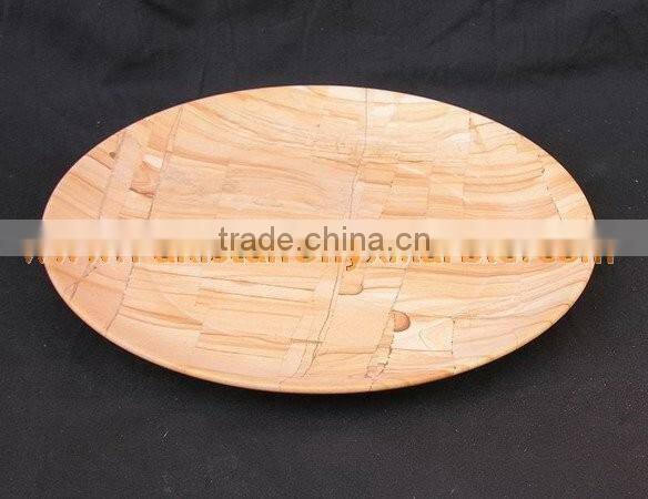 FINE QUALITY MARBLE PLATES HANDICRAFTS