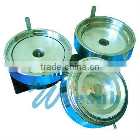 Square Pin Button Machine Moulds Of 50*50mm Plastic Slide