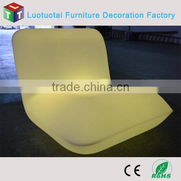 New item led furniture 16 color change remote control wireless led bar chair