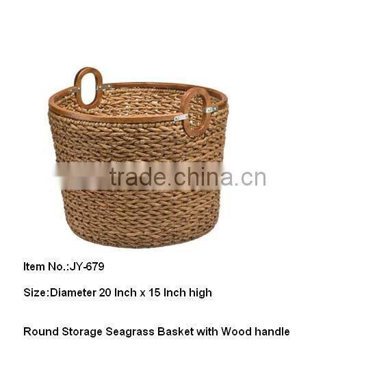 Household seagrass basket for wholesale