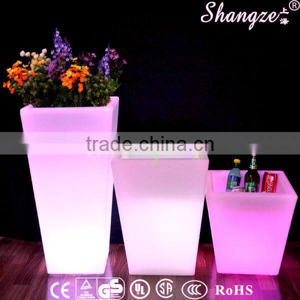 LED Lighted Planter Pots / LED Flower Pot Wholesale