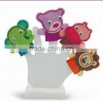 16053001 factory direct selling craft usage printed glitter felt A4 size