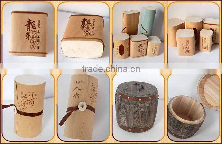 Custom handmade wooden tea box
