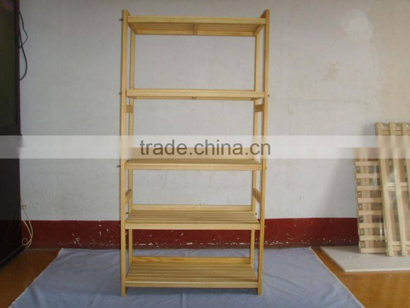 Design wooden shelf